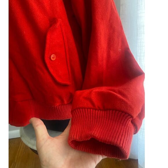 Rare Wool Fox Knapp Lined Jacket Size Large - Picture 8 of 15